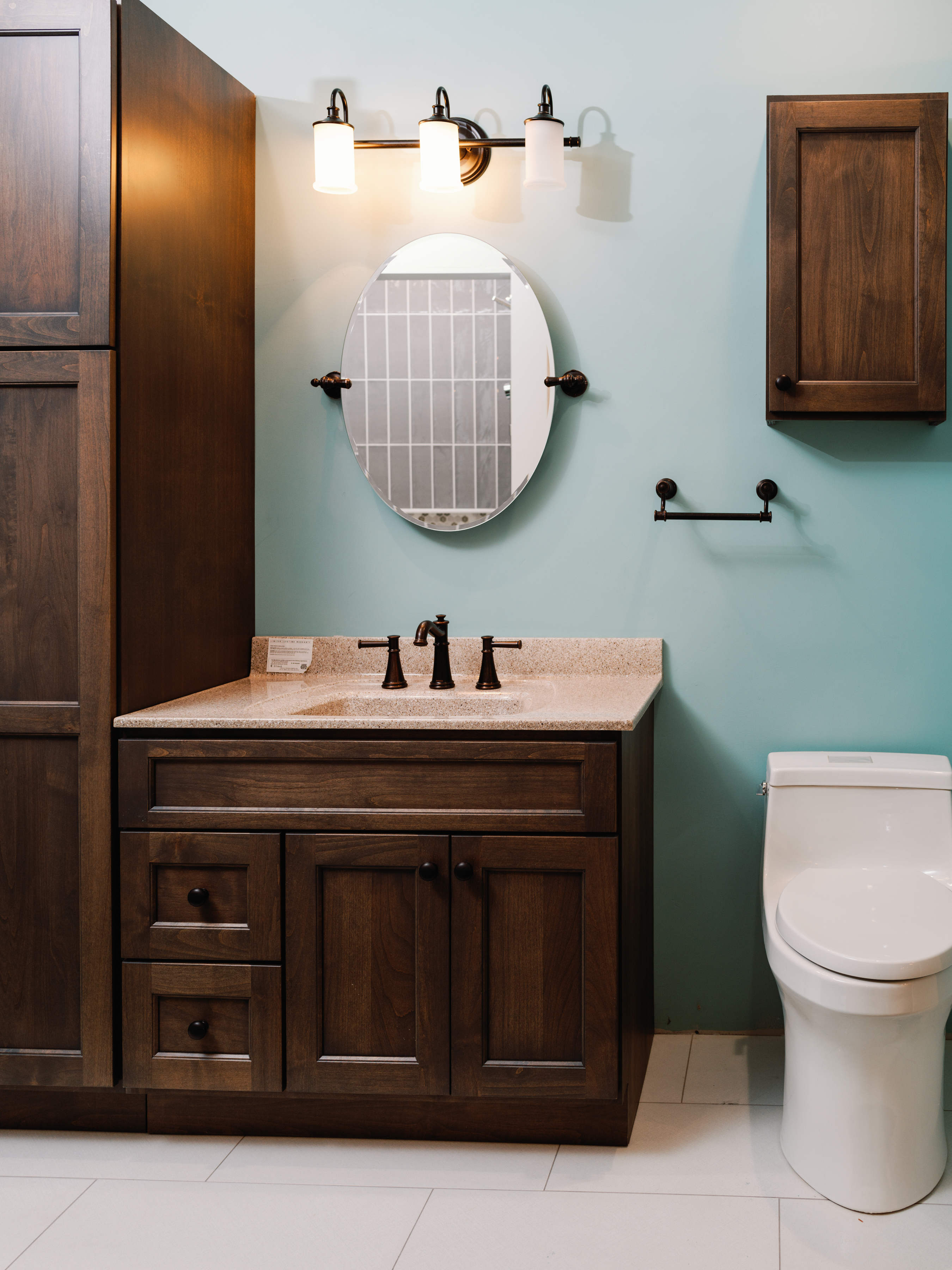Kitchen and bathroom display 9 inside the Jim Meyers Plumbing Showroom